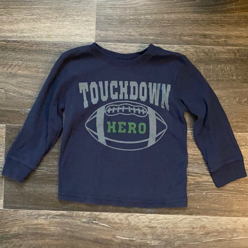 🚥3/$12🚥 Garanimals long sleeve football thermal